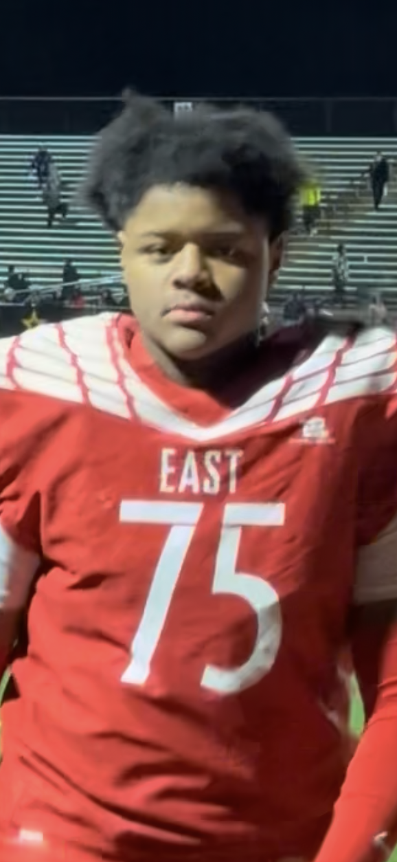 Eric Goss in his East High School #75 football uniform